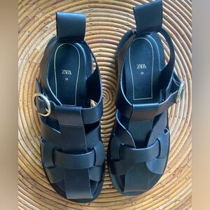 COPY - Fisherman sandals black